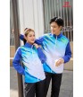 Bộ gió thể thao nam MDB-257 xanh bích phối đen